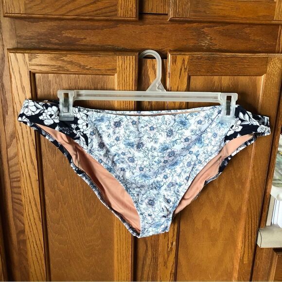 NWT J. Crew High Rise Cheeky Bikini Bottom Mixed Magnolia Floral Size 3X Beach - Picture 3 of 7